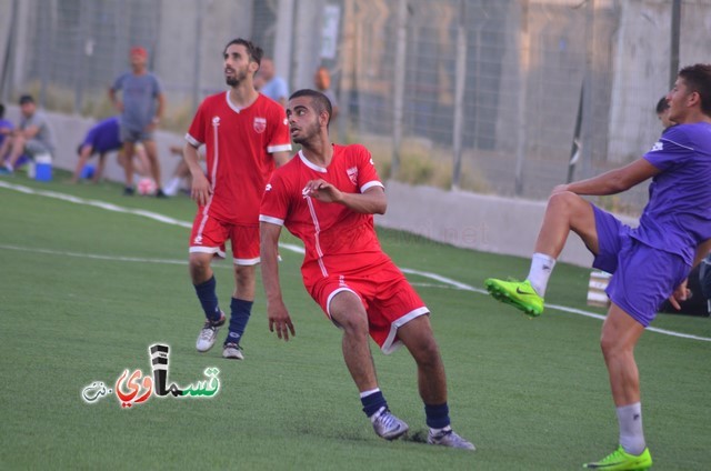 نادي الوحدة يطحن سروتكين4-0 على ارض الملعب الشرقي بالكادر المحلي واللاعب القسماوي يثبت نفسه